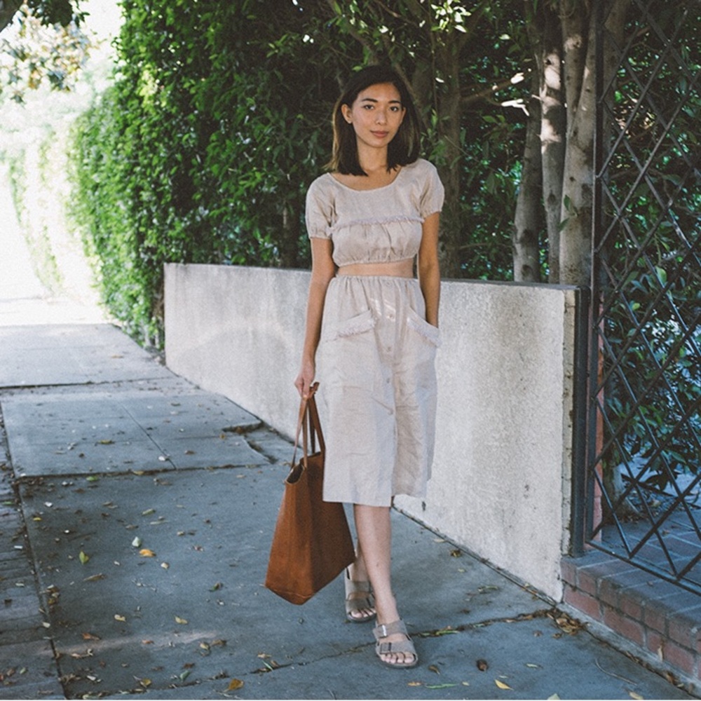 Reformation Jalisco Two-Piece Dress Set